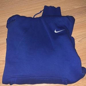 BLUE NIKE HOODIE PULLOVER